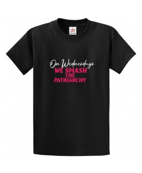 We Smash The Patriarchy Classic Feminism Womens Kids and Adults T-Shirt for Feminists